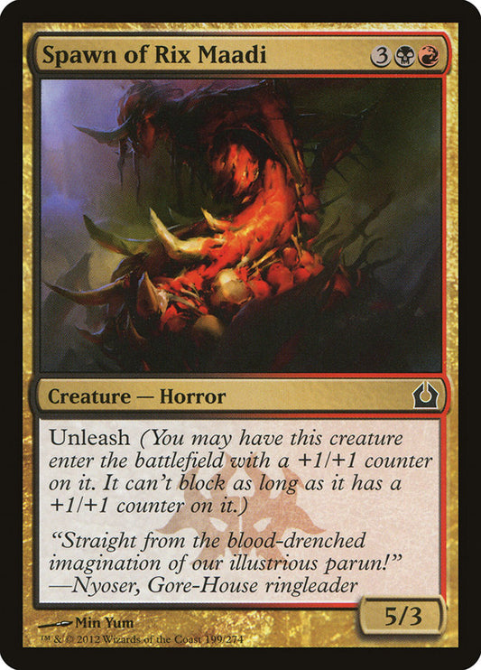 Spawn of Rix Maadi - (Foil): Return to Ravnica