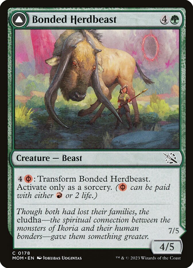 Bonded Herdbeast // Plated Kilnbeast: March of the Machine
