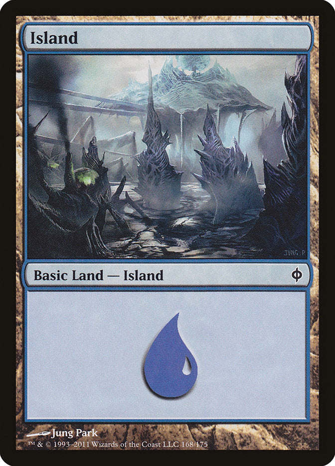 Island (#168): New Phyrexia