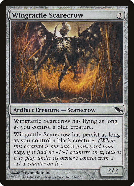 Wingrattle Scarecrow - (Foil): Shadowmoor