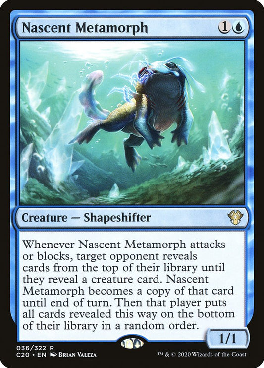 Nascent Metamorph: Commander 2020