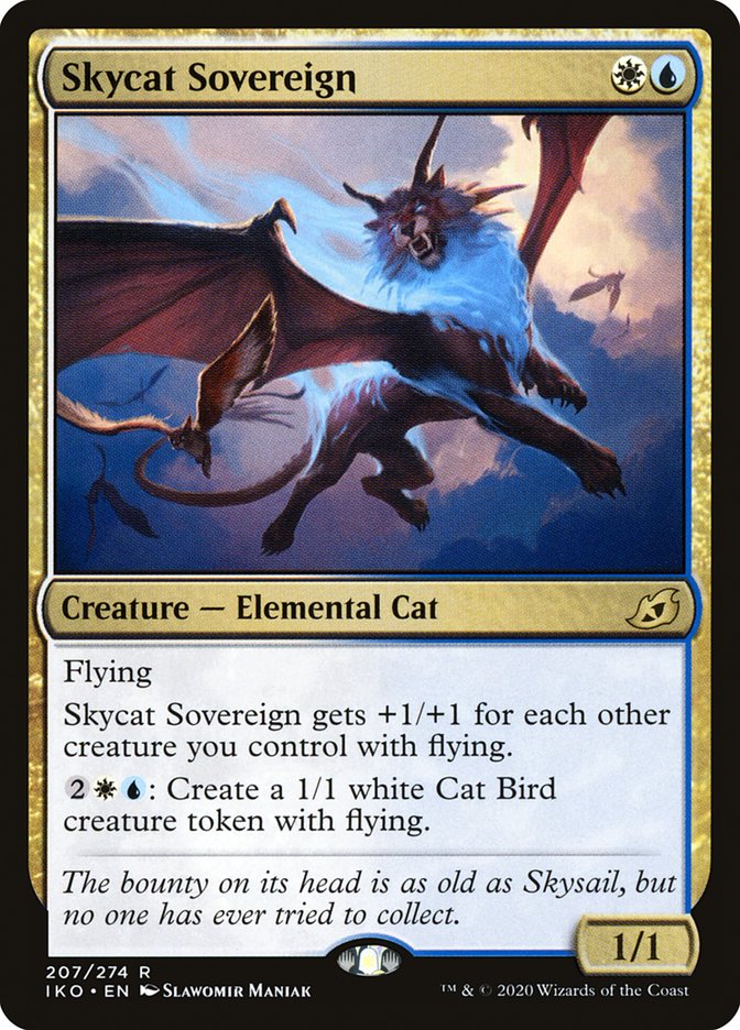 Skycat Sovereign - (Foil): Ikoria: Lair of Behemoths