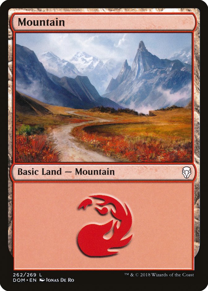 Mountain (#262): Dominaria