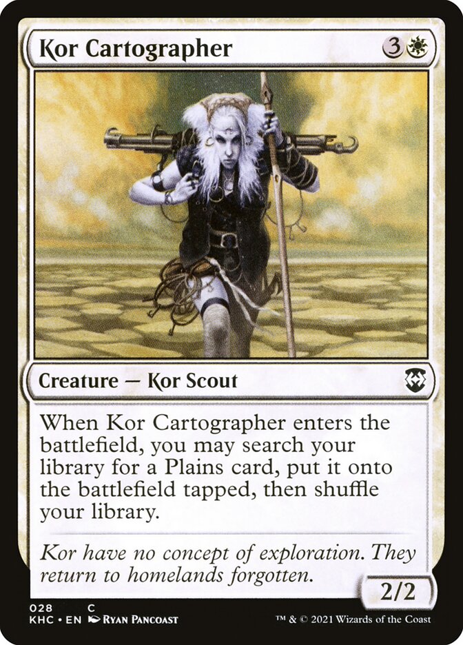 Kor Cartographer: Kaldheim Commander