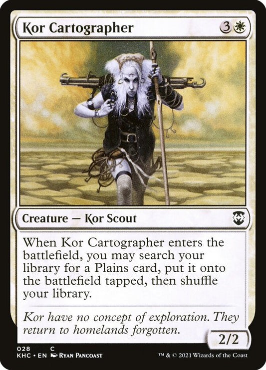 Kor Cartographer: Kaldheim Commander