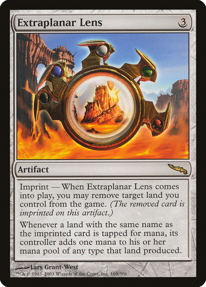 Extraplanar Lens - (Foil): Mirrodin