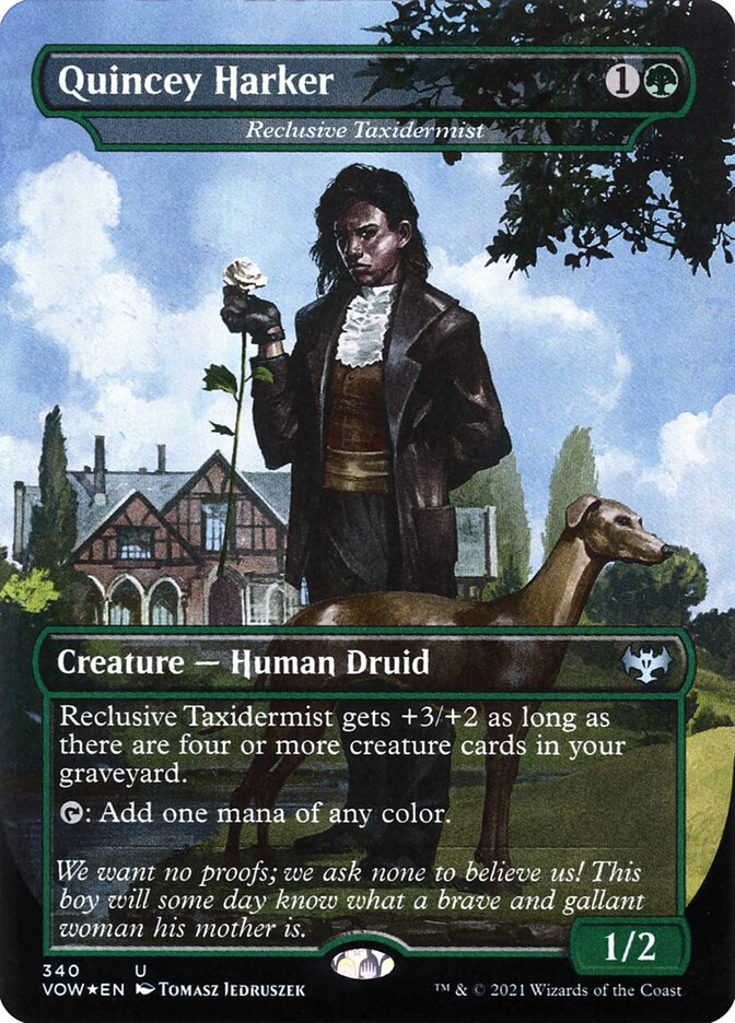 Reclusive Taxidermist (Quincey Harker) (Dracula Series): Innistrad: Crimson Vow