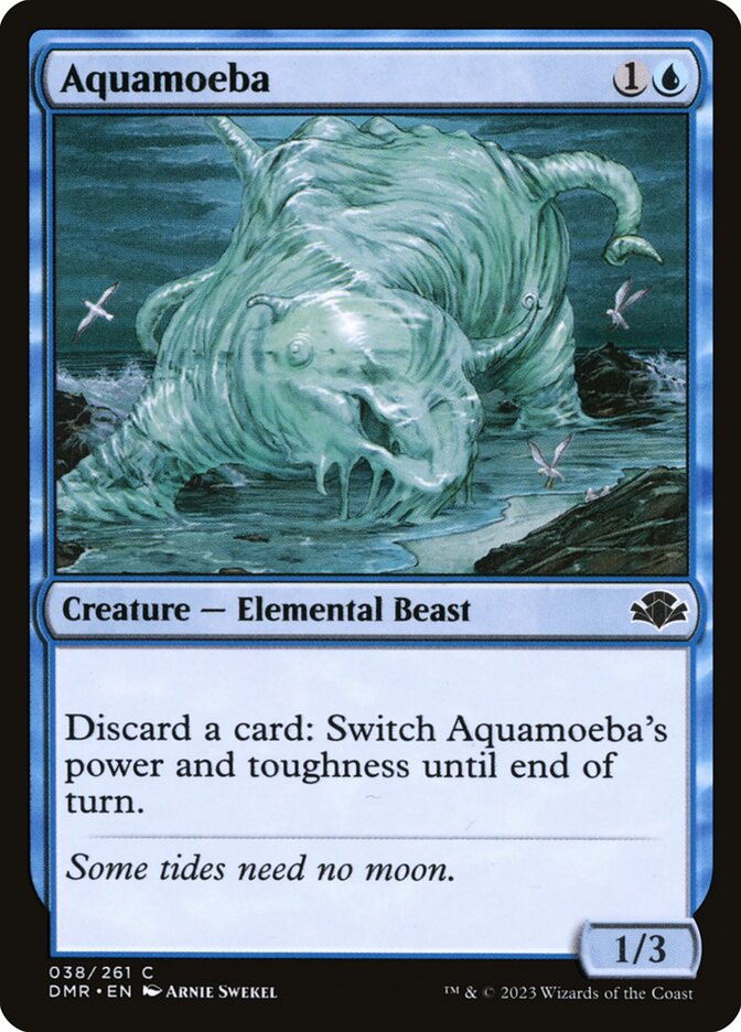 Aquamoeba - (Foil): Dominaria Remastered