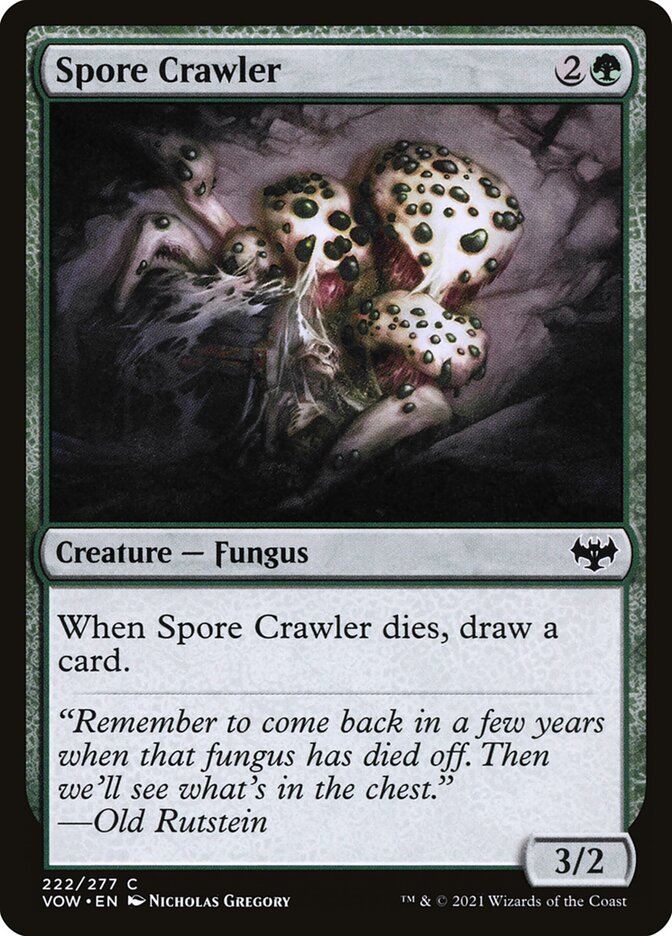 Spore Crawler - (Foil): Innistrad: Crimson Vow