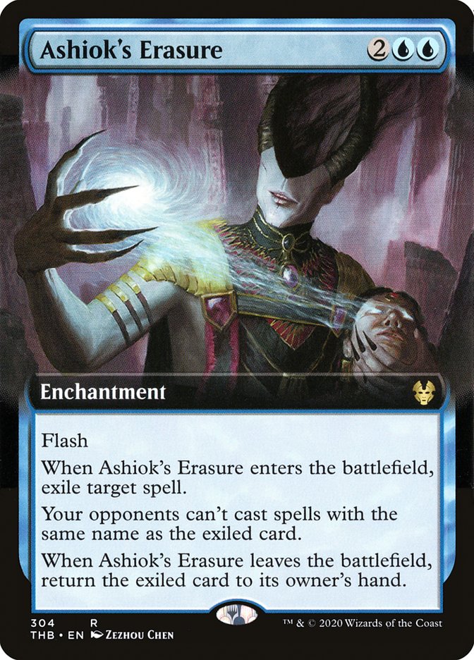 Ashiok's Erasure (Extended Art): Theros Beyond Death
