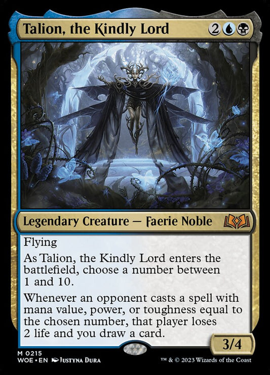 Talion, the Kindly Lord - (Foil): Wilds of Eldraine