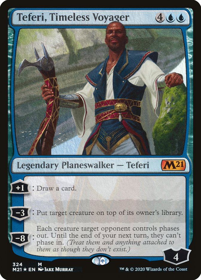Teferi, Timeless Voyager (Planeswalker Deck) - (Foil): Core Set 2021