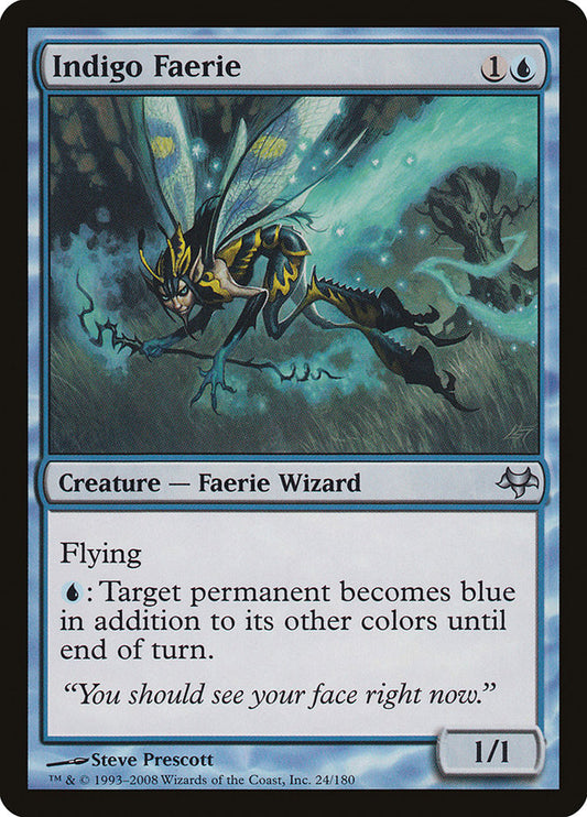 Indigo Faerie - (Foil): Eventide