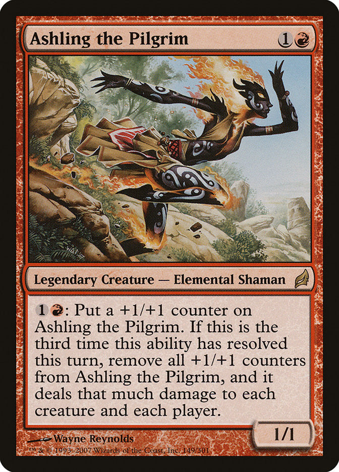 Ashling the Pilgrim - (Foil): Lorwyn