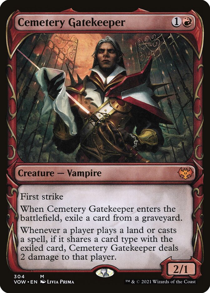 Cemetery Gatekeeper (Showcase): Innistrad: Crimson Vow
