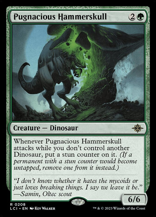 Pugnacious Hammerskull - (Foil): Lost Caverns of Ixalan