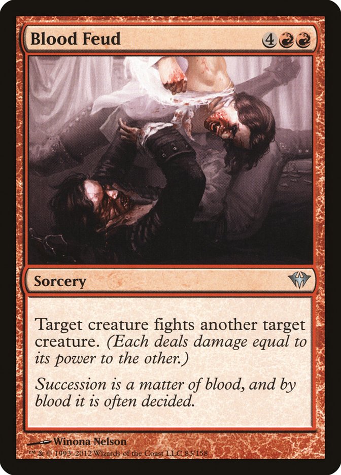 Blood Feud - (Foil): Dark Ascension