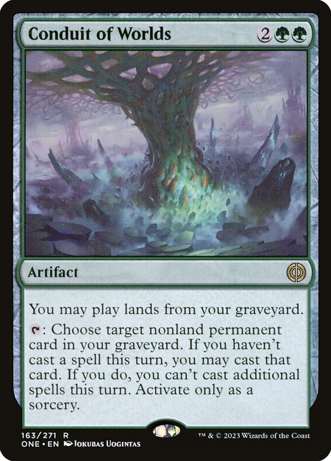 Conduit of Worlds - (Foil): Phyrexia: All Will Be One