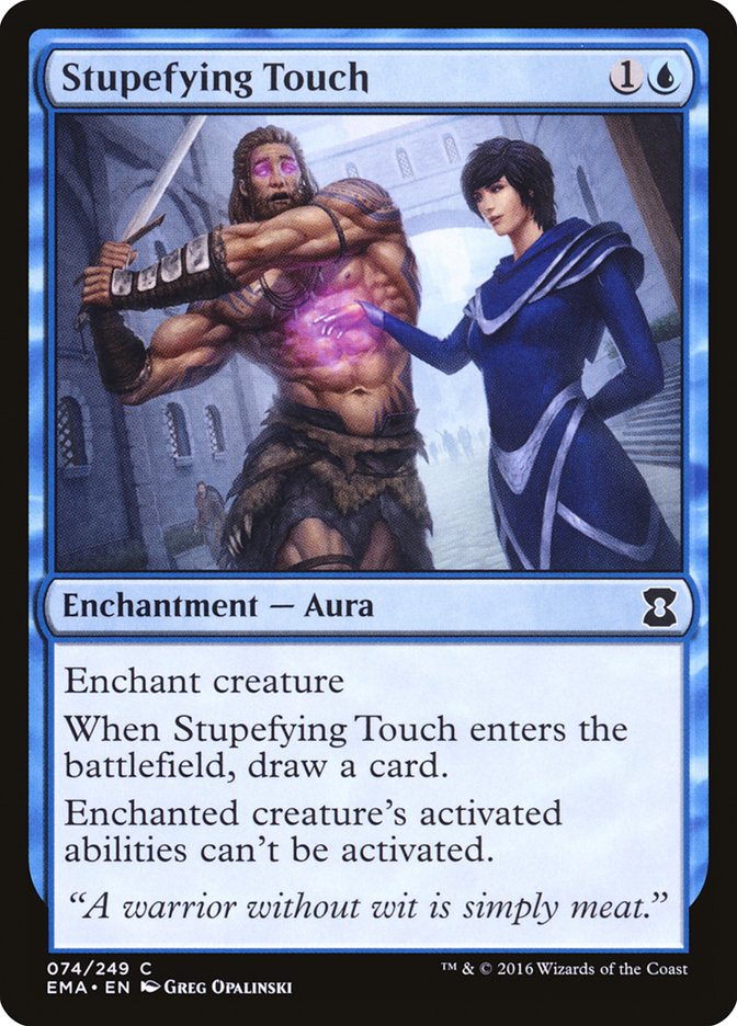 Stupefying Touch - (Foil): Eternal Masters
