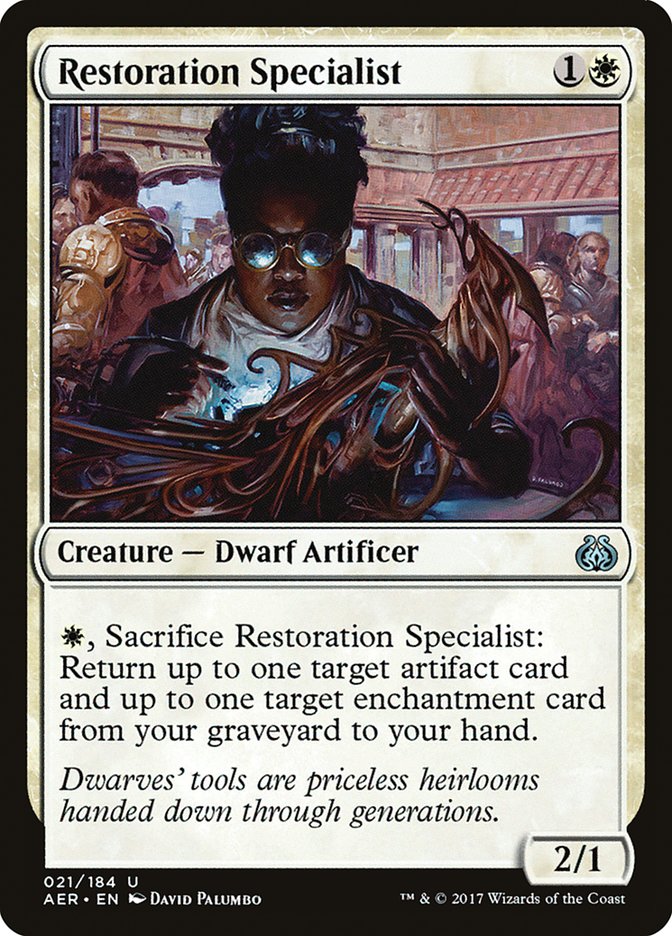 Restoration Specialist - (Foil): Aether Revolt