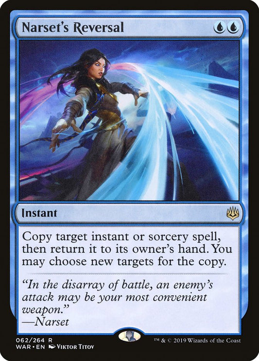 Narset's Reversal - (Foil): War of the Spark