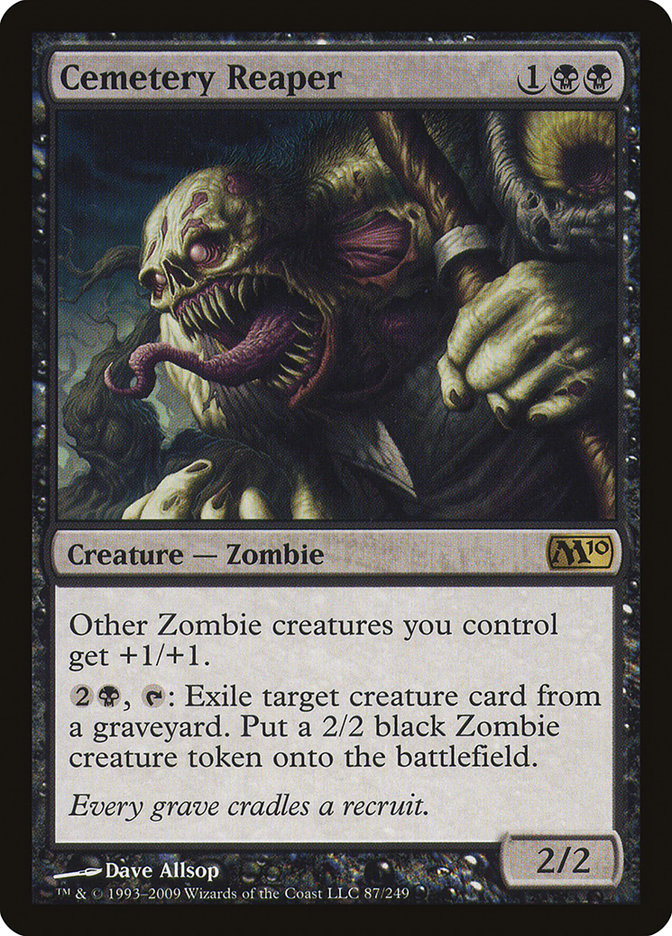 Cemetery Reaper - (Foil): Magic 2010