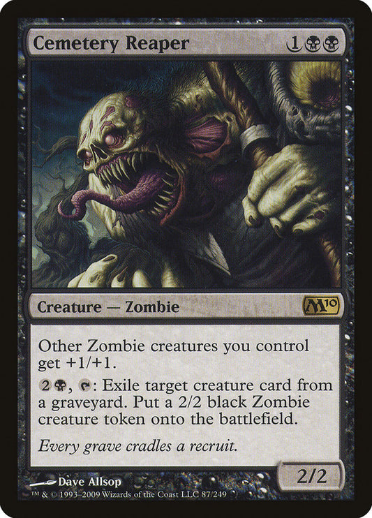 Cemetery Reaper - (Foil): Magic 2010