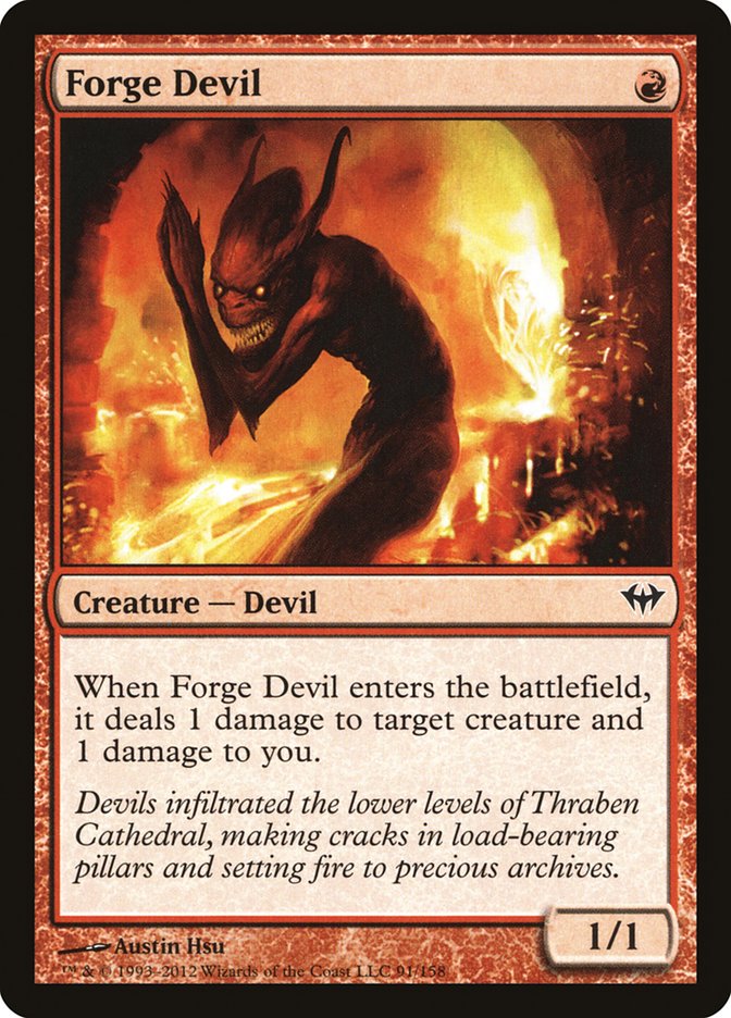Forge Devil - (Foil): Dark Ascension