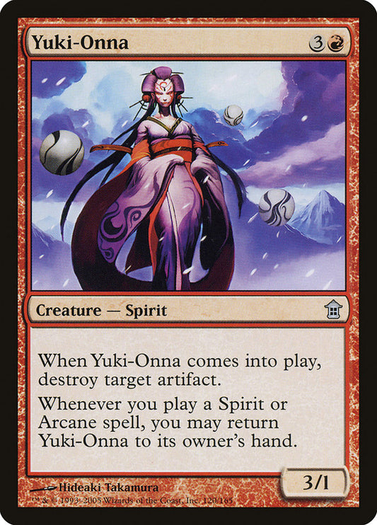 Yuki-Onna - (Foil): Saviors of Kamigawa
