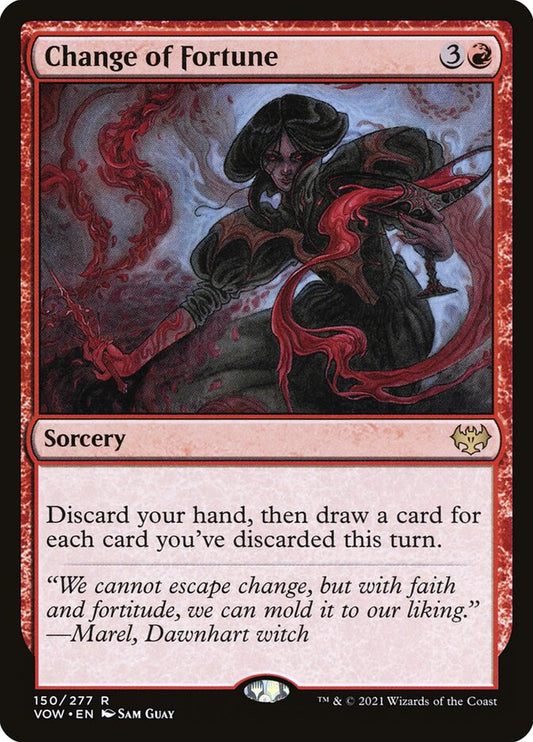 Change of Fortune - (Foil): Innistrad: Crimson Vow