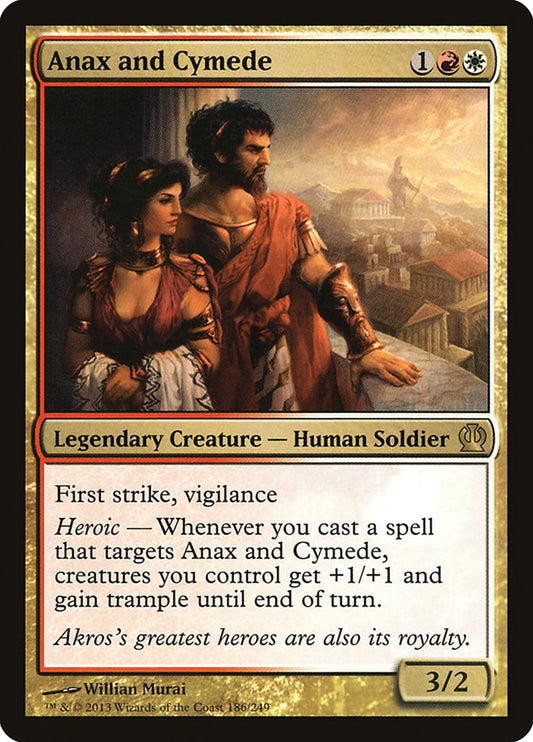 Anax and Cymede - (Foil): Theros