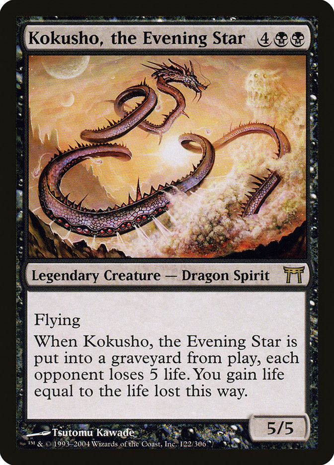 Kokusho, the Evening Star: Champions of Kamigawa