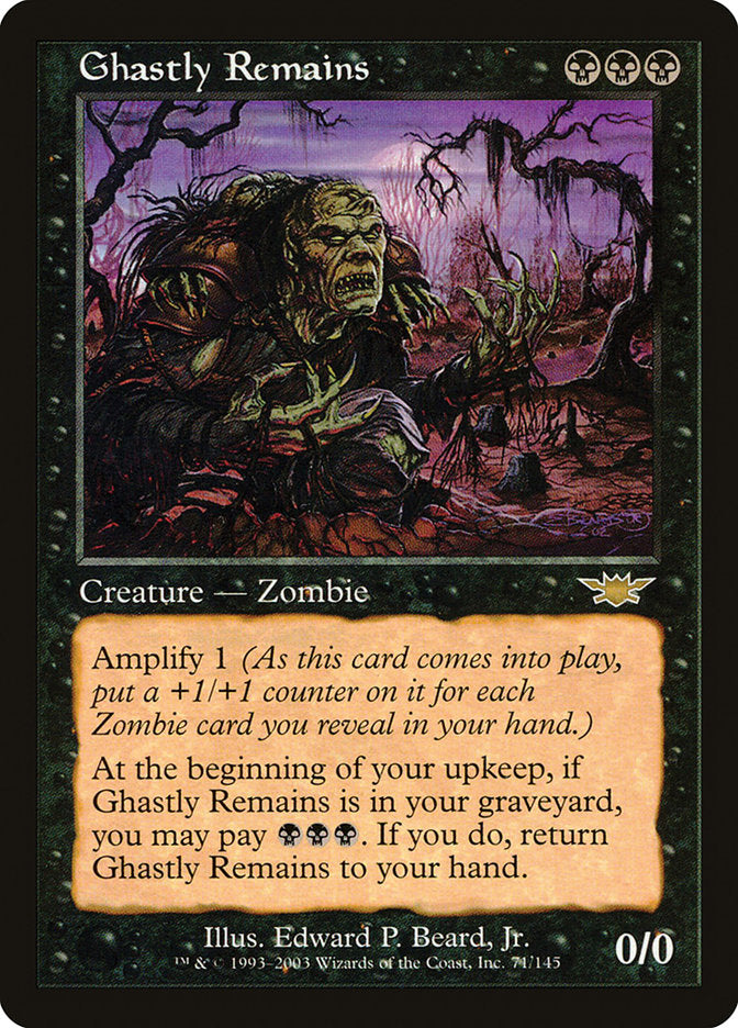 Ghastly Remains - (Foil): Legions