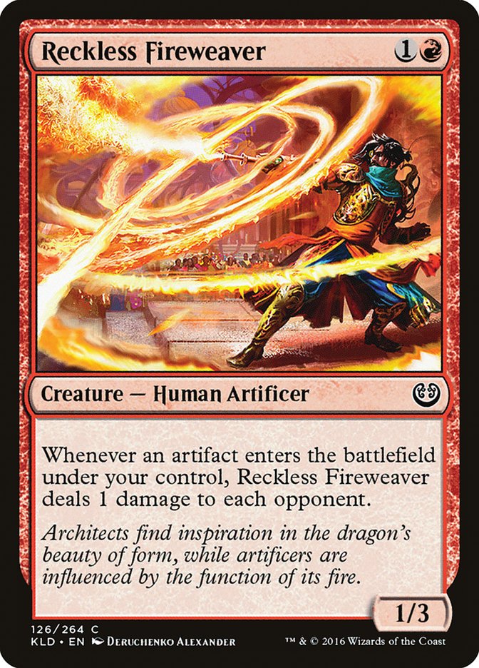 Reckless Fireweaver: Kaladesh