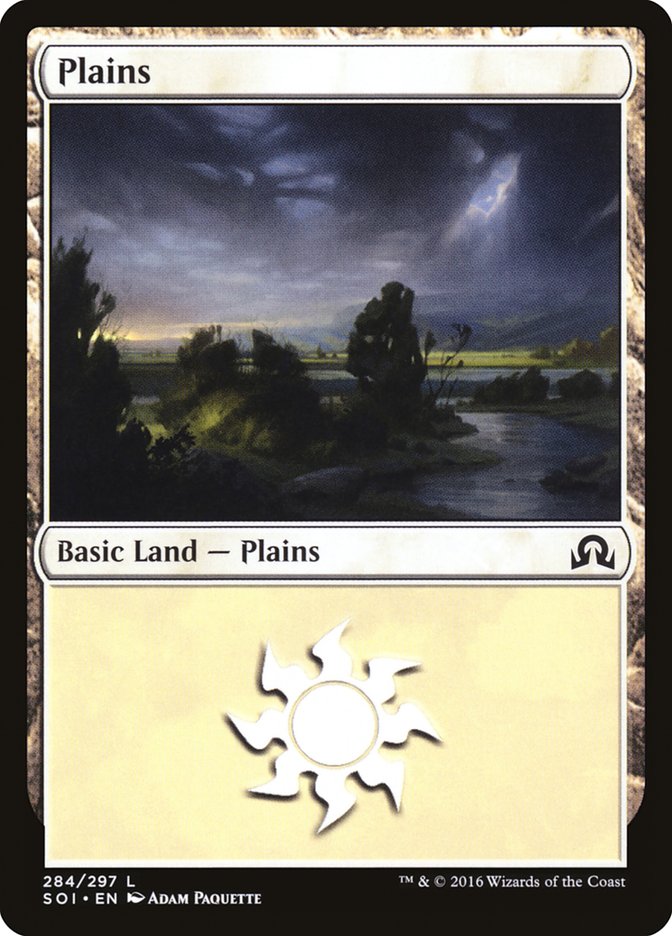 Plains (#284): Shadows over Innistrad