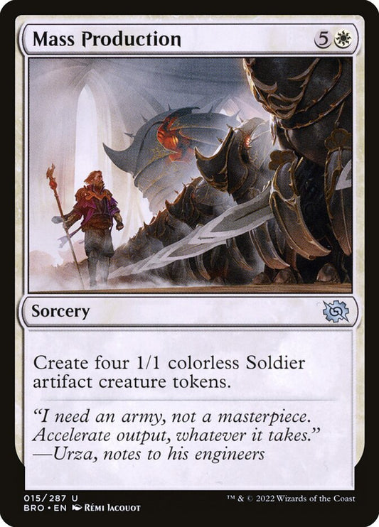 Mass Production - (Foil): The Brothers' War