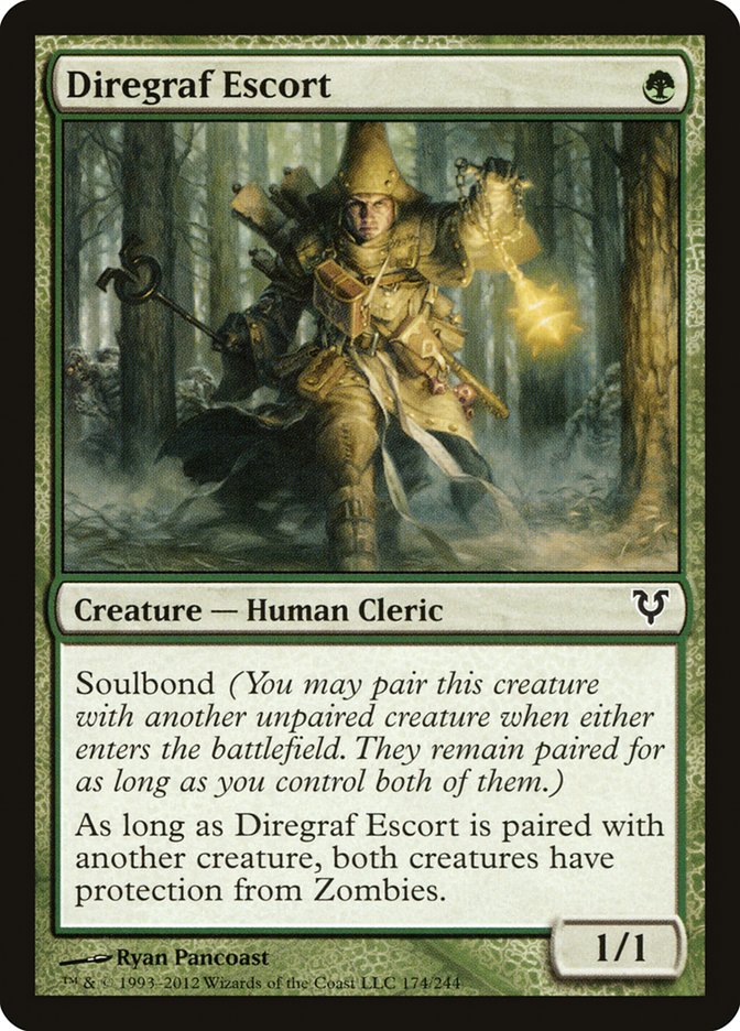 Diregraf Escort - (Foil): Avacyn Restored