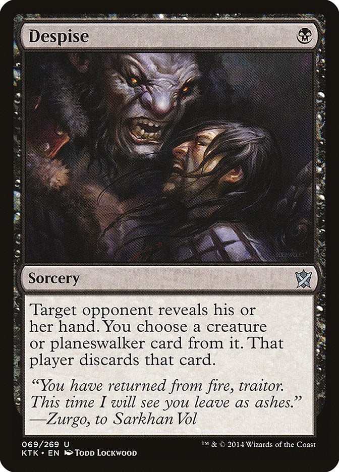 Despise - (Foil): Khans of Tarkir