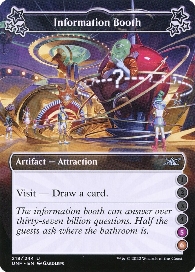 Information Booth (5/6) - (Foil): Unfinity