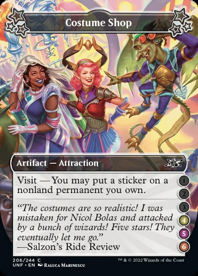 Costume Shop (4/5/6) - (Foil): Unfinity