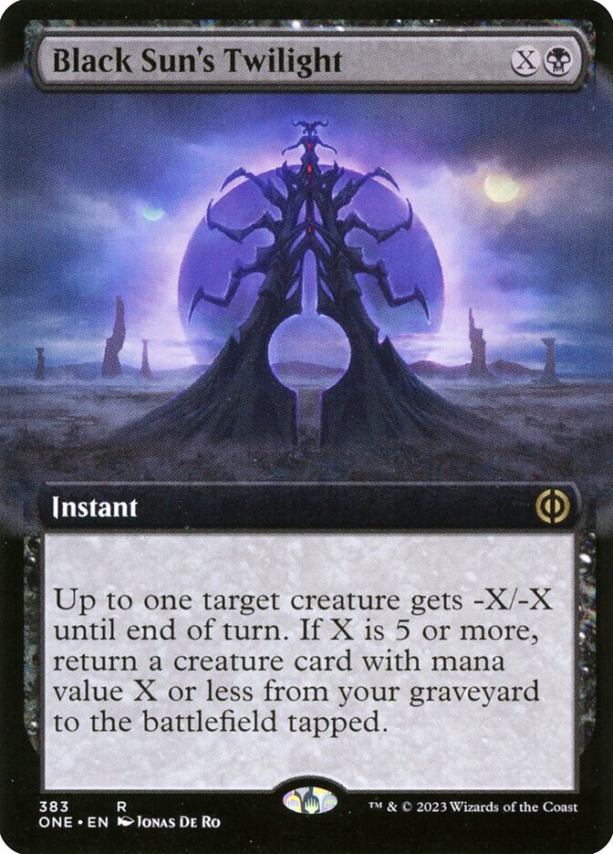 Black Sun's Twilight (Extended Art): Phyrexia: All Will Be One