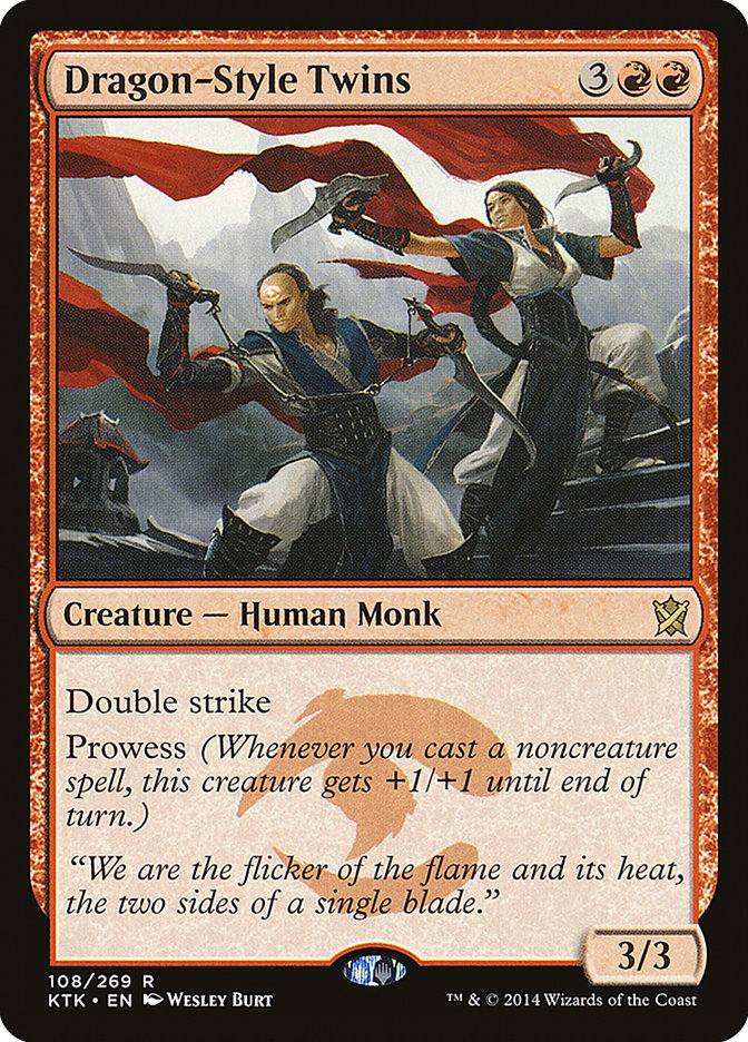 Dragon-Style Twins: Khans of Tarkir