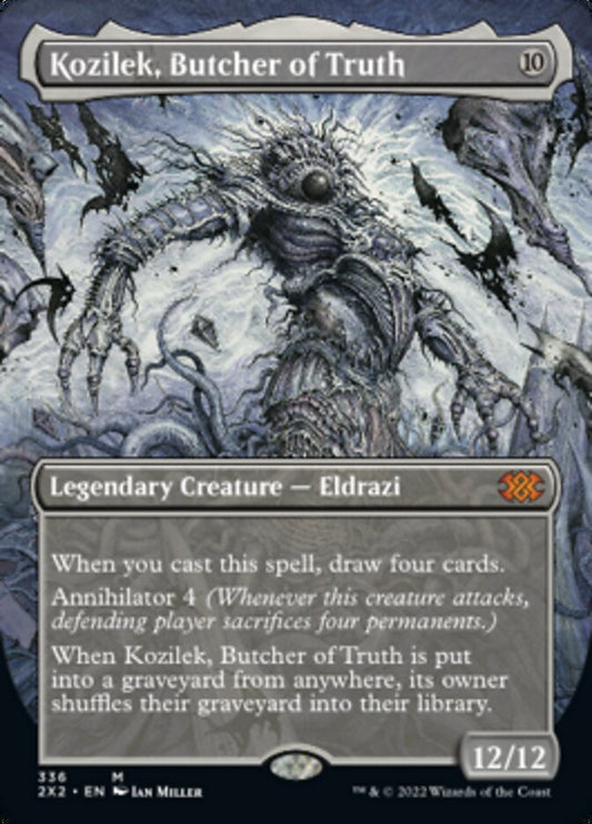 Kozilek, Butcher of Truth (Borderless): Double Masters 2022