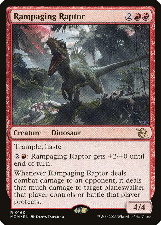 Rampaging Raptor: March of the Machine
