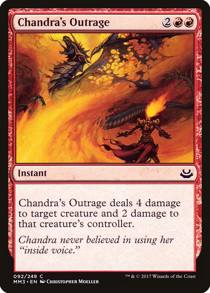 Chandra's Outrage: Modern Masters 2017