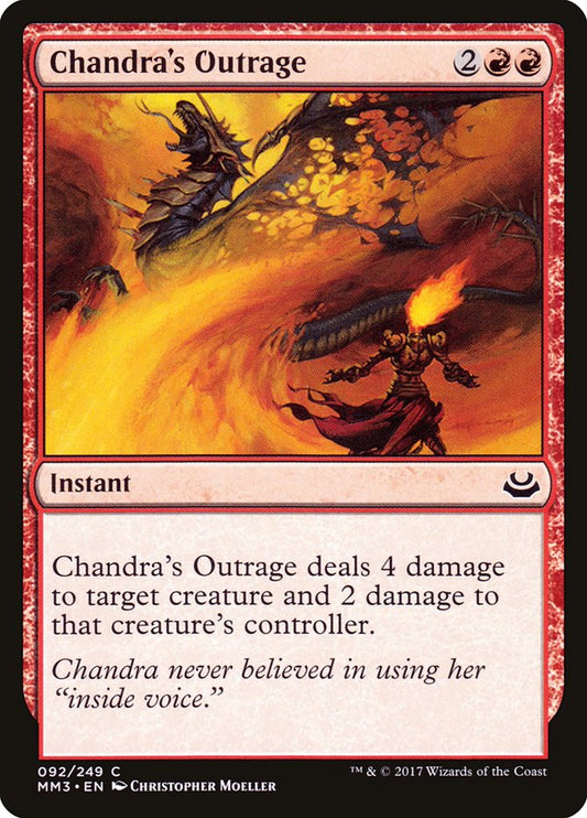 Chandra's Outrage: Modern Masters 2017