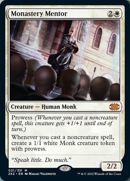 Monastery Mentor - (Foil): Double Masters 2022