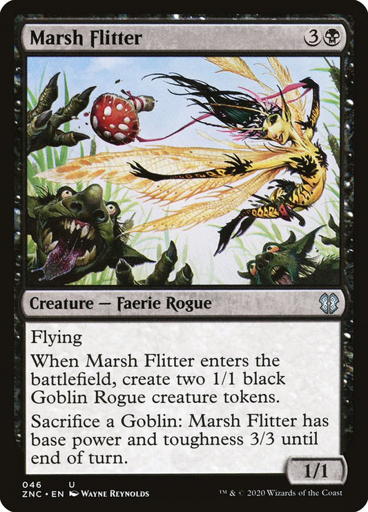 Marsh Flitter: Zendikar Rising Commander