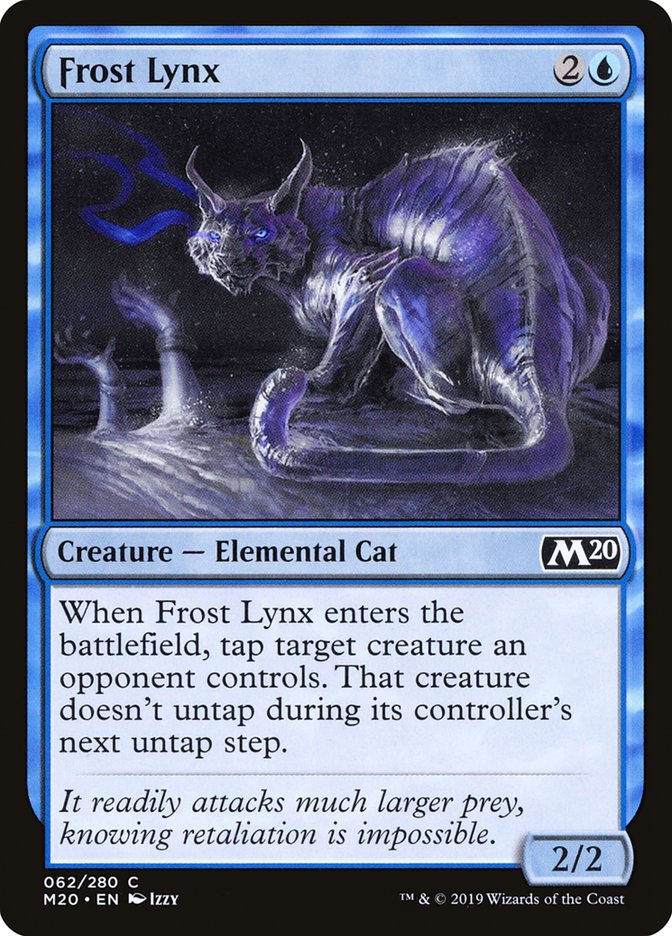 Frost Lynx - (Foil): Core Set 2020