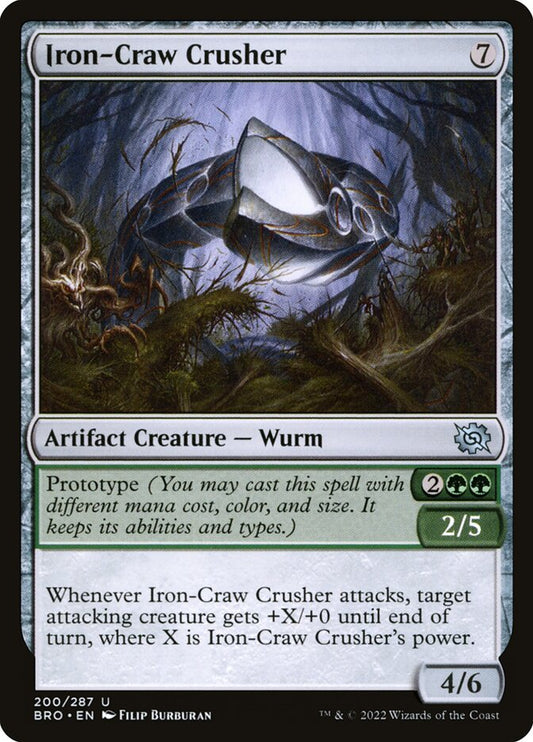 Iron-Craw Crusher - (Foil): The Brothers' War